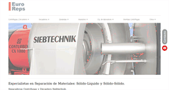 Desktop Screenshot of euro-reps.com.ar